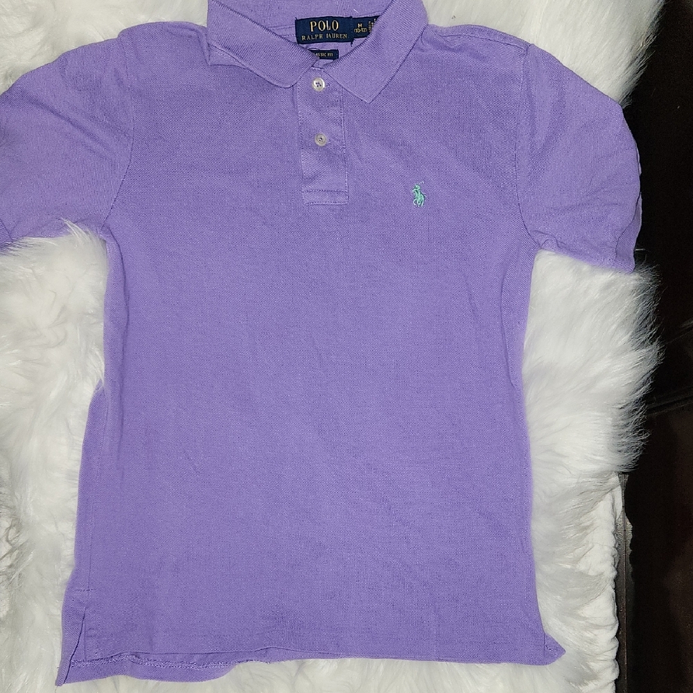 Polo by Ralph Lauren Kids Lavender Polo Shirt